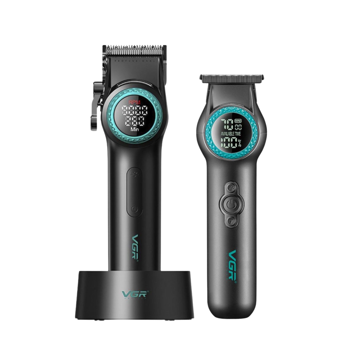 CORTAPELO PROFESIONAL - Barber Combo VGR Profesional Clipper V-001 + Trimmer V-990