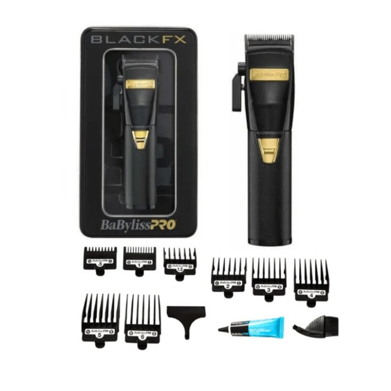 Cortadora de pelo BaBylissPRO Gold Negra BlackFX inalámbrica - siemprecompra