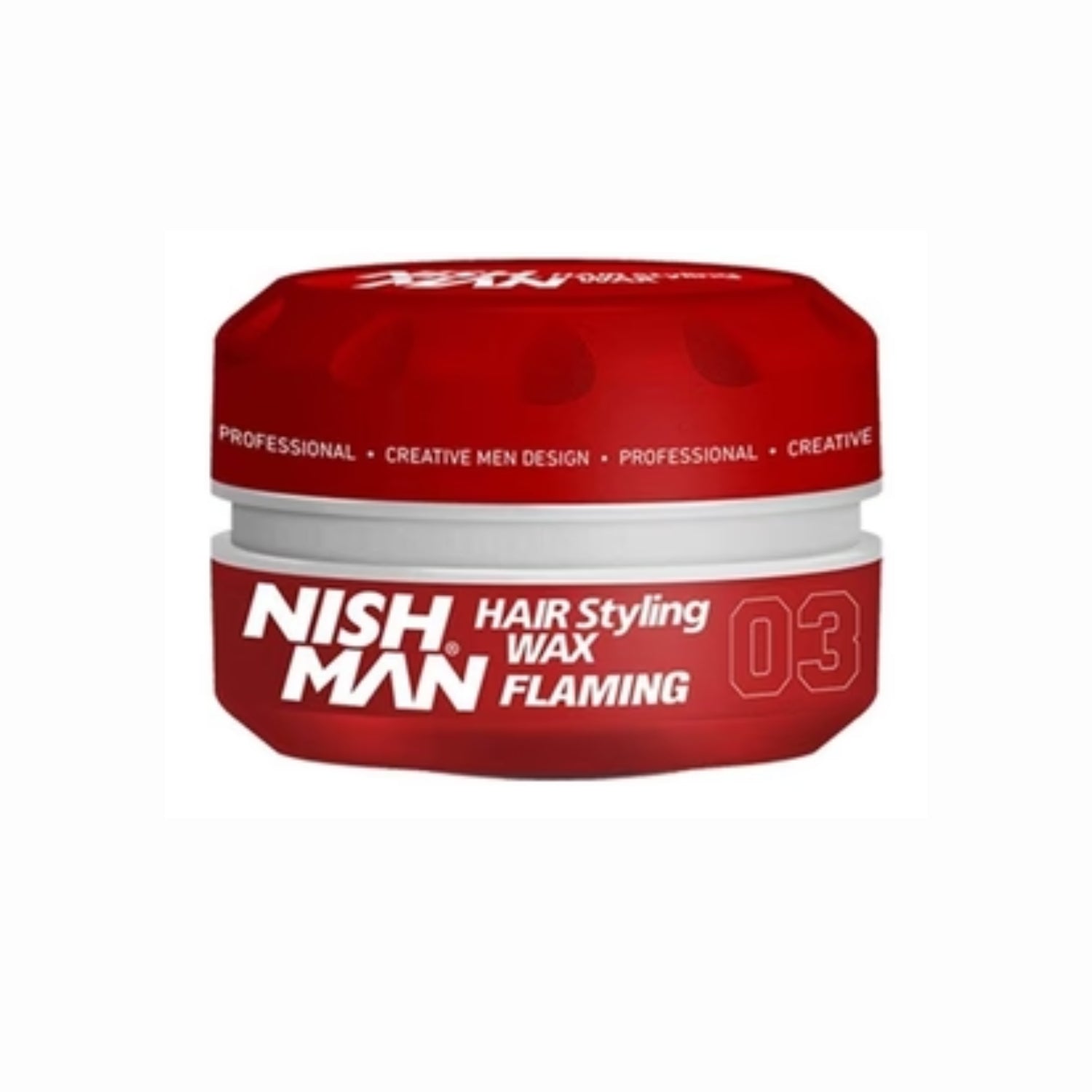 Fijadores Para El Cabello - Cera Cabello Nishman Flaming 03 Fijación Brillo Firmeza