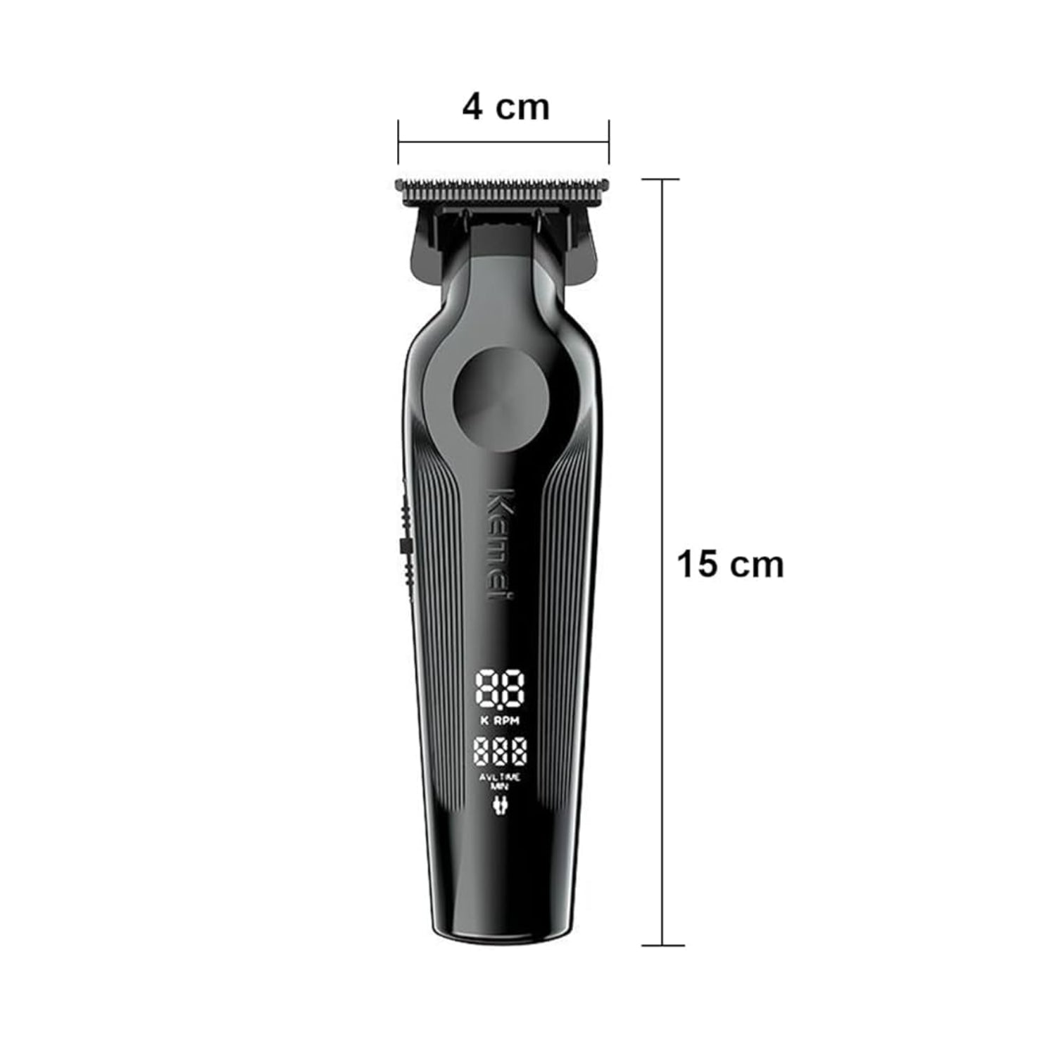 Trimmers - Maquina Patillera Trimmer Recargable Kemei KM-264 NEGRO