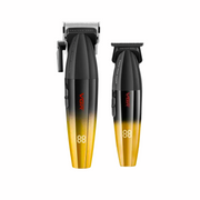 Barber Combo VGR Profesional Cortapelo V-003 y Trimmer V-906 Dorado