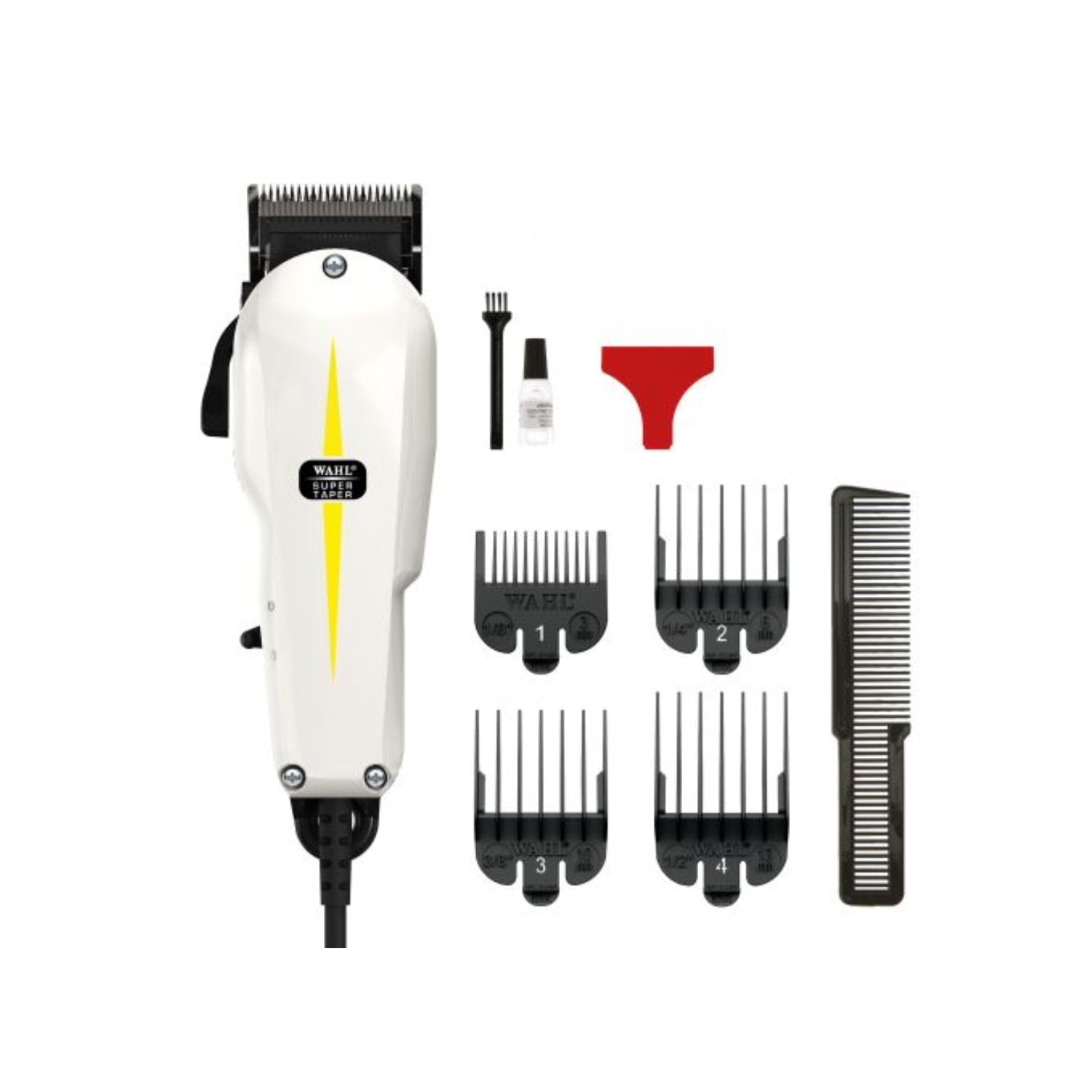 CORTAPELO PROFESIONAL - Cortadora De Pelo Wahl Professional Super Taper Blanca 220V