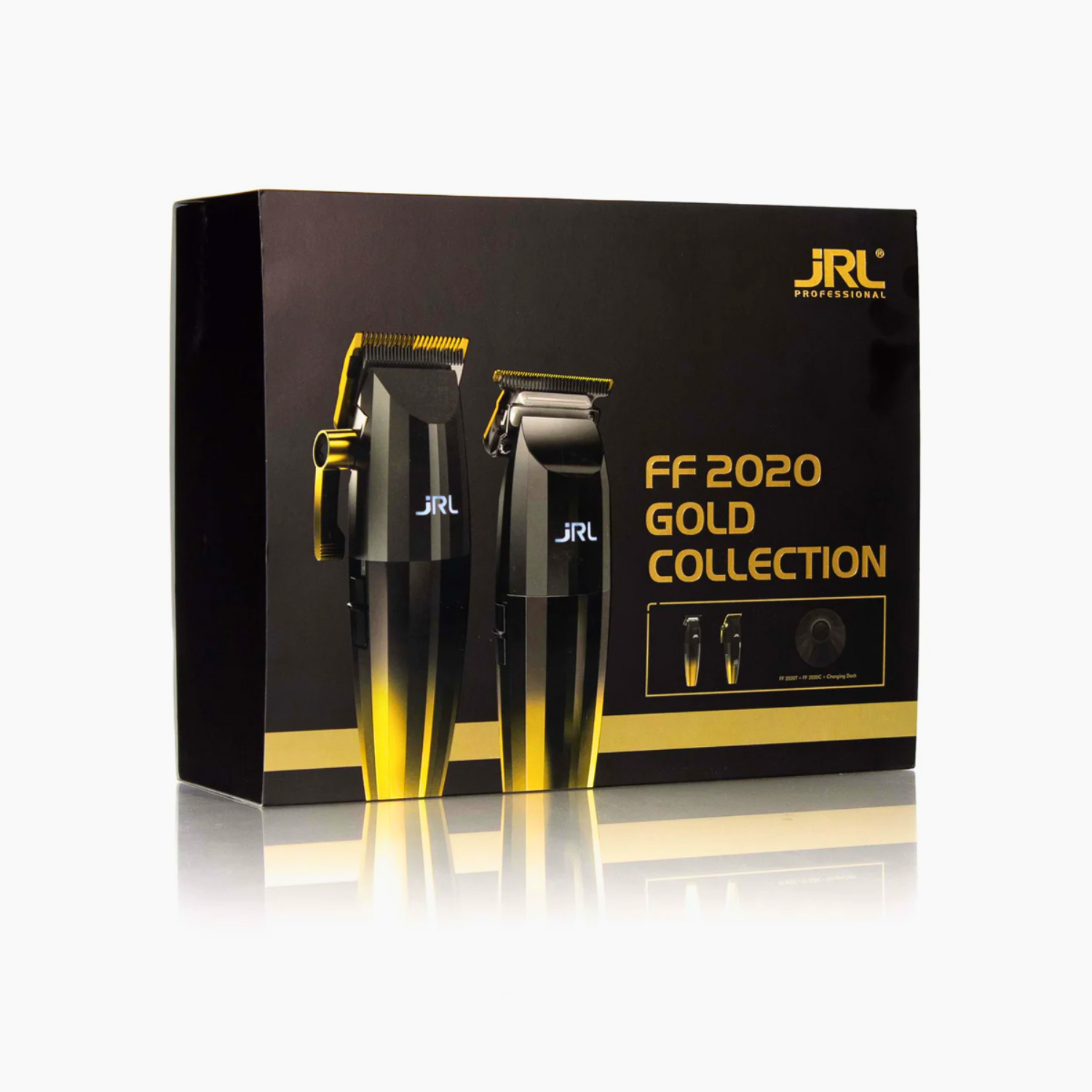 Combo JRL Clipper con Carga Gold Edición y Motor Silencioso - siemprecompra