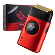 Afeitadora Eléctrica VGR V-377 de Titanio 9000RPM Rojo