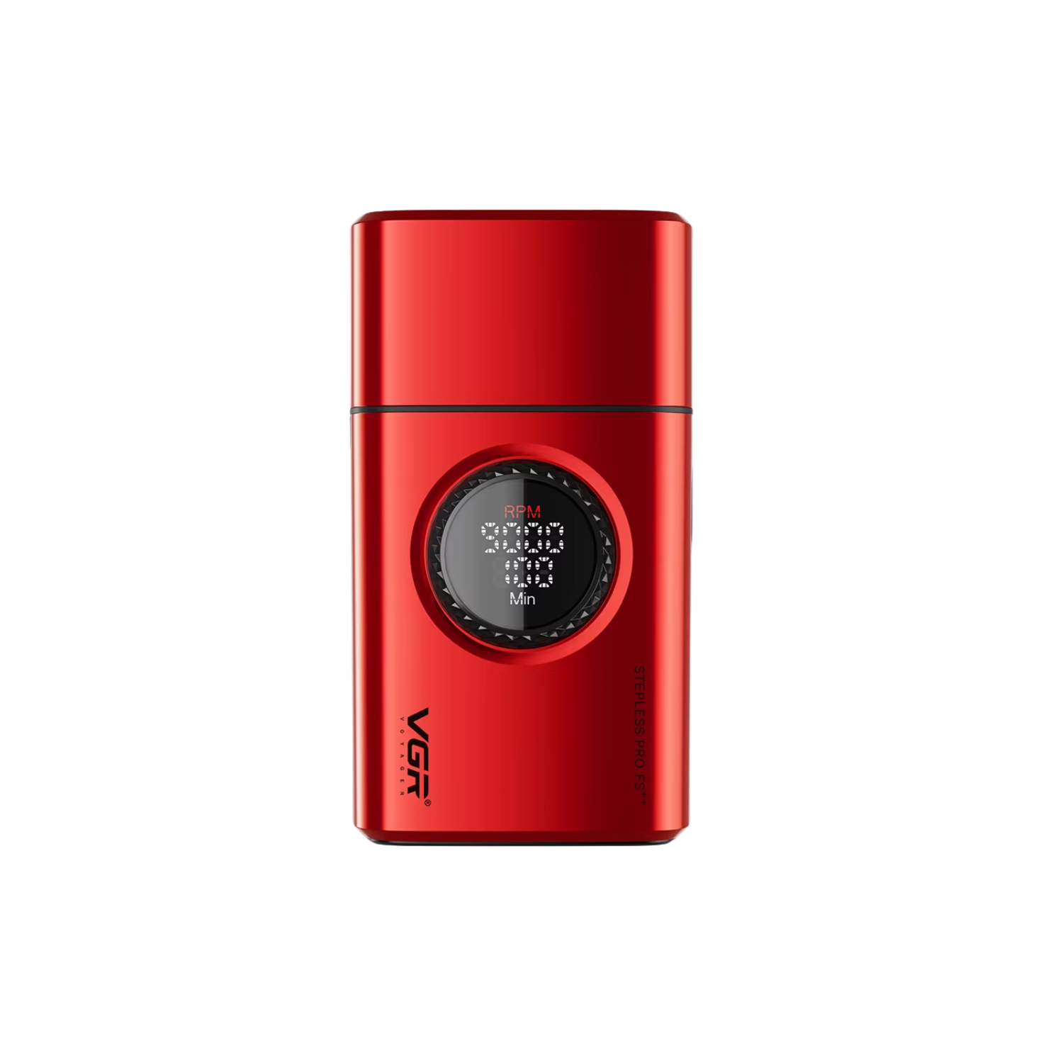 Afeitadora Eléctrica VGR V-377 de Titanio 9000RPM Rojo