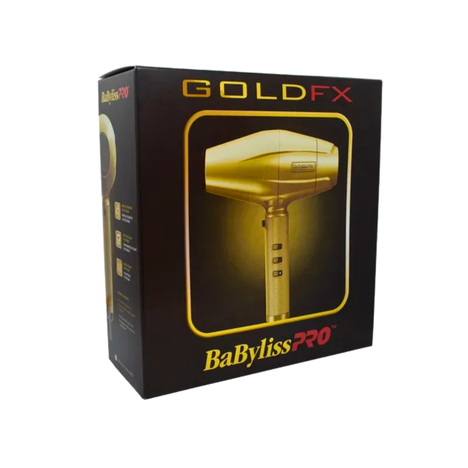 Secador de pelo Babyliss Pro Gold FX barberia 2000w Italia