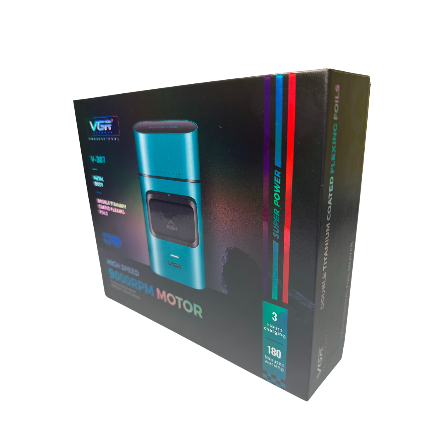 Afeitadora Eléctrica Profesional VGR V-307 9000rpm