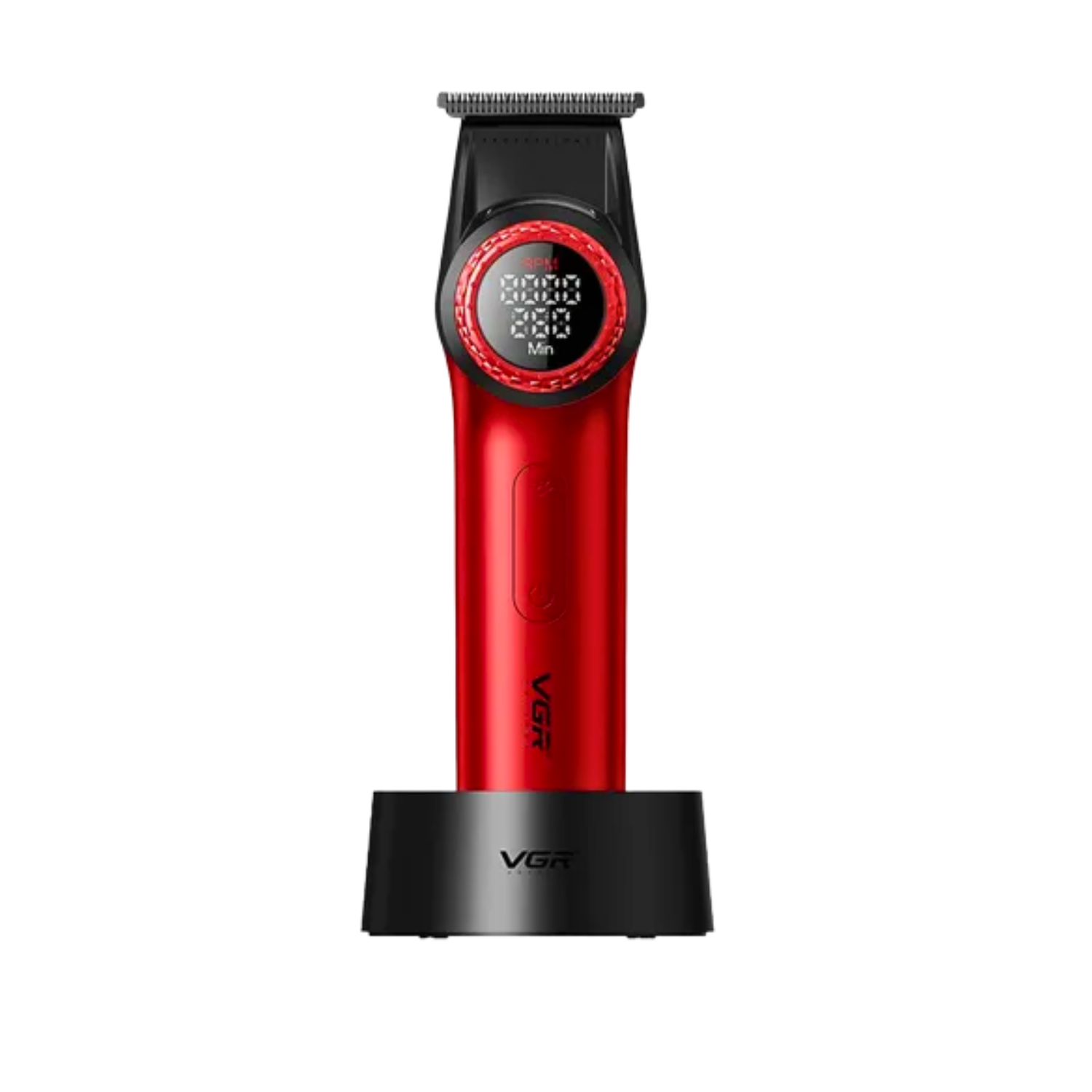VGR Trimmer Profesional V977 Recargable 8000RPM Rojo