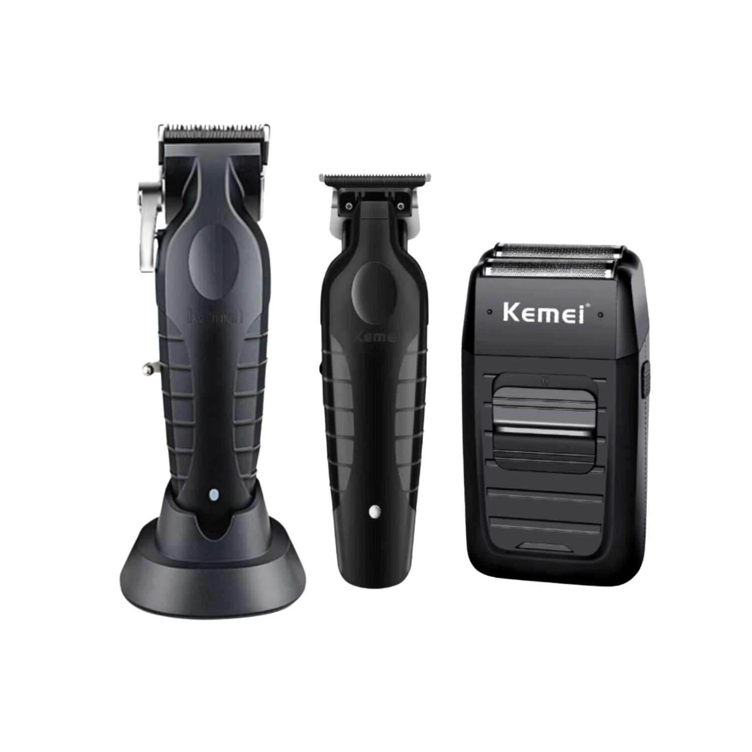 CORTAPELO PROFESIONAL - Combo KEMEI Clipper, Trimmer Y Shaver