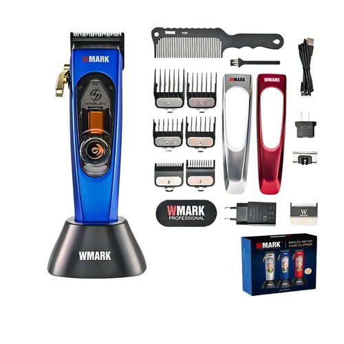 Máquina Cortadora De Pelo Wmark NG-9004 Profesional 10000 Rpm Motor Magnético