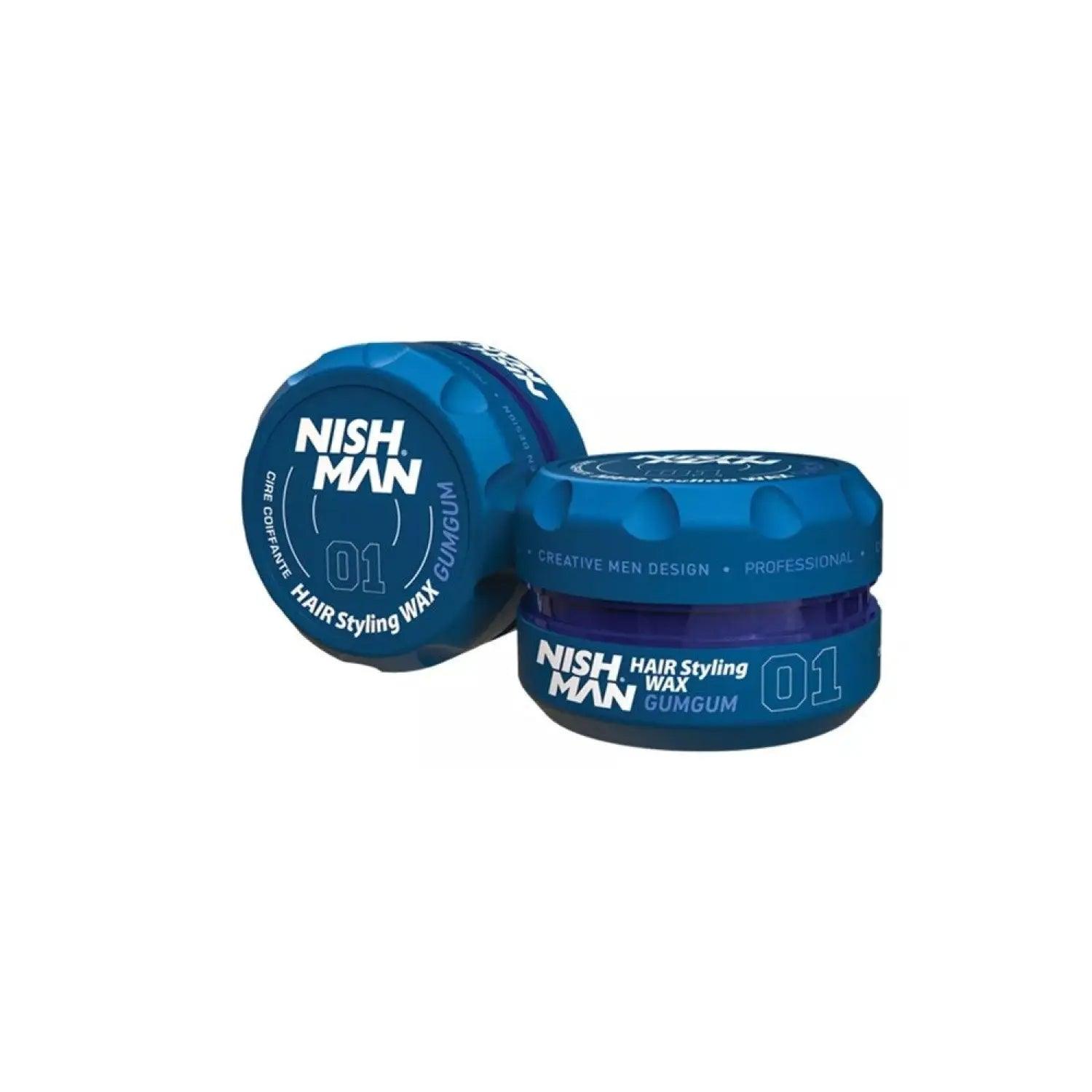 Cera Moldeadora Nishman 01 Para Peinado Aroma Gum Gum 150 Ml - Fijadores para el Cabello