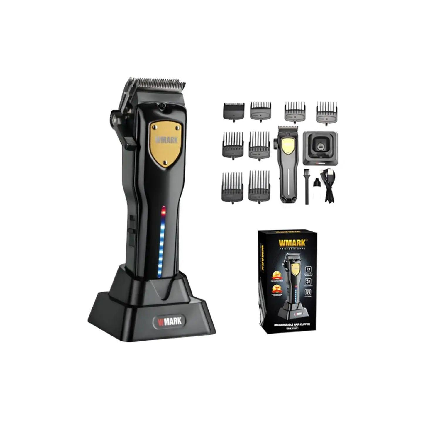 Cortadora Wmark NG 2043 Con Base de Color Negro 7.000RPM - Recortadoras