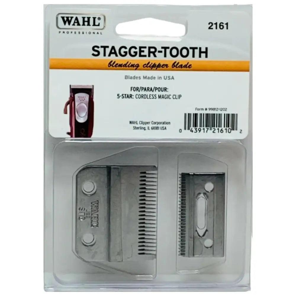 Cuchilla Repuesto para Magic Clip Cordless Wahl 2161 con diseño de dientes en paquete