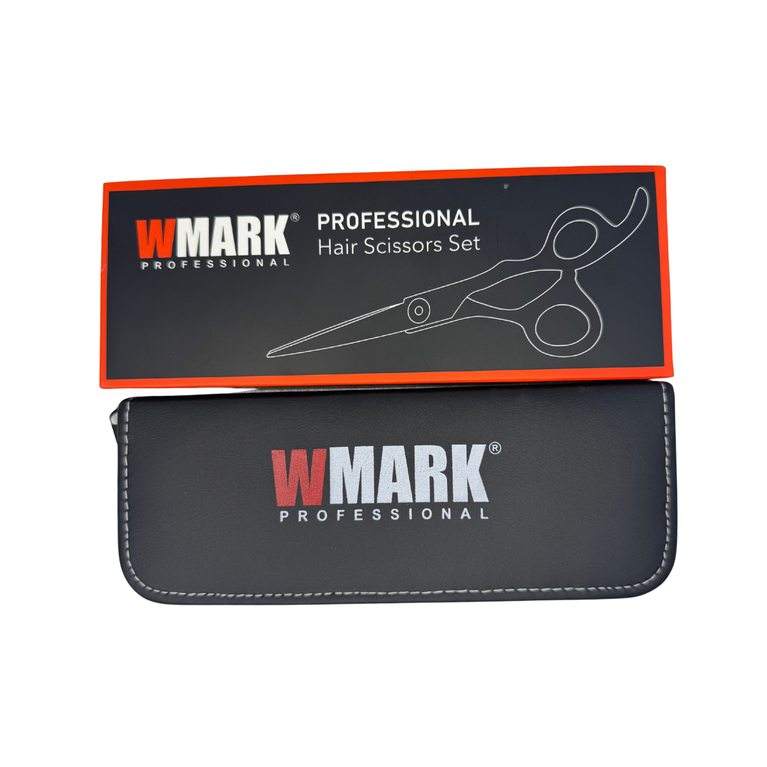 Tijera Peluqueria Wmark Profesional Corte Filo Navaja Y Esculpidora 6 Pulgada Negro