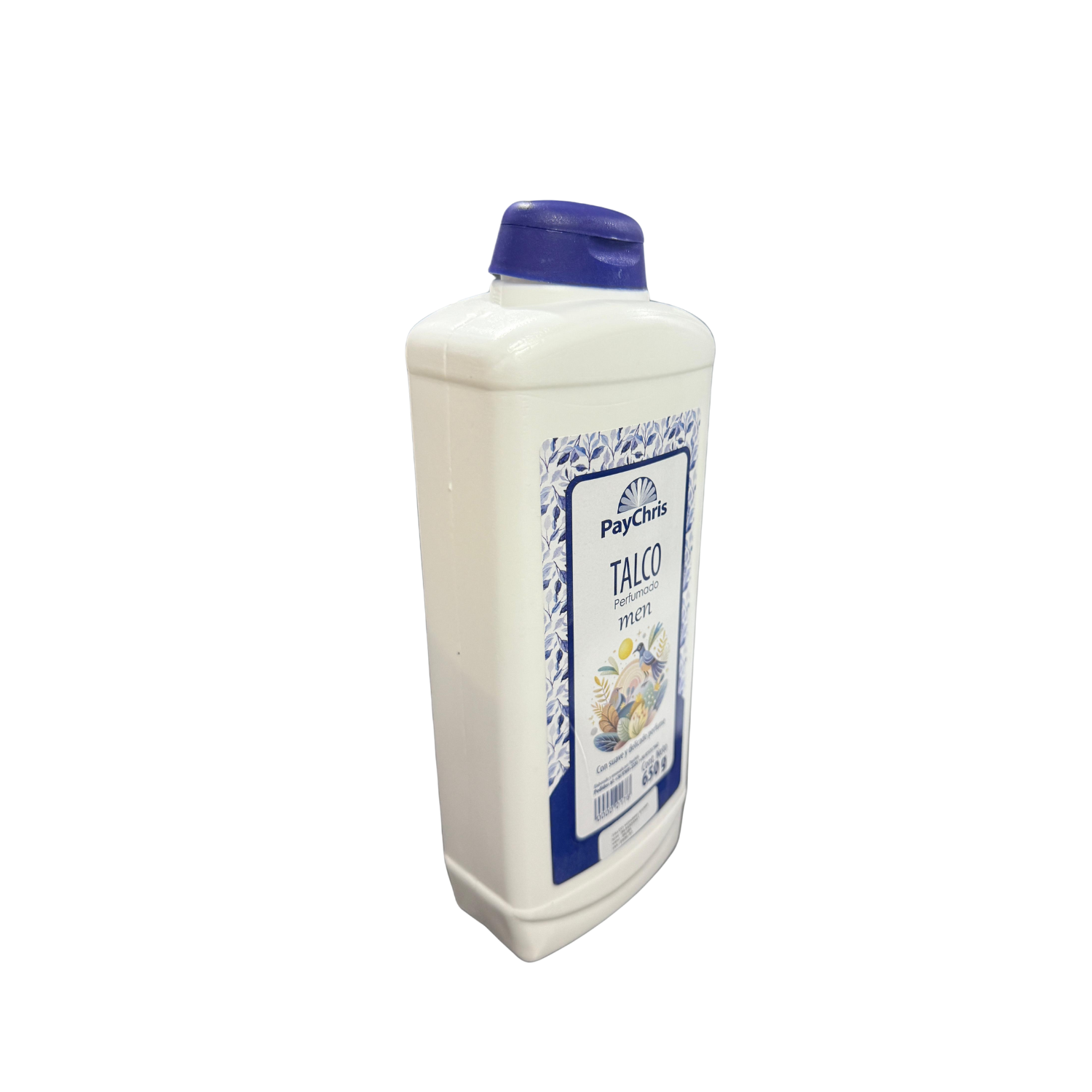 Talco Perfumado Paychris 650g Para Caballero