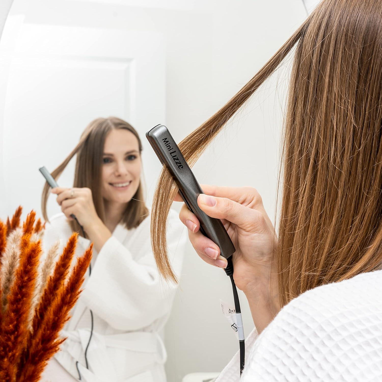 Plancha de Cabello Lizze Profesional Mini Para Viaje 220v