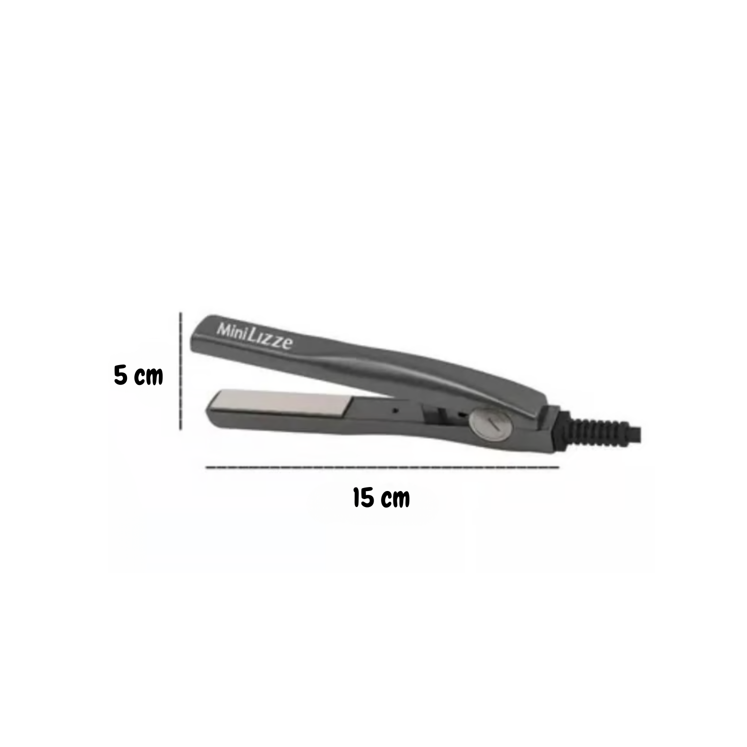 Plancha de Cabello Lizze Profesional Mini Para Viaje 220v