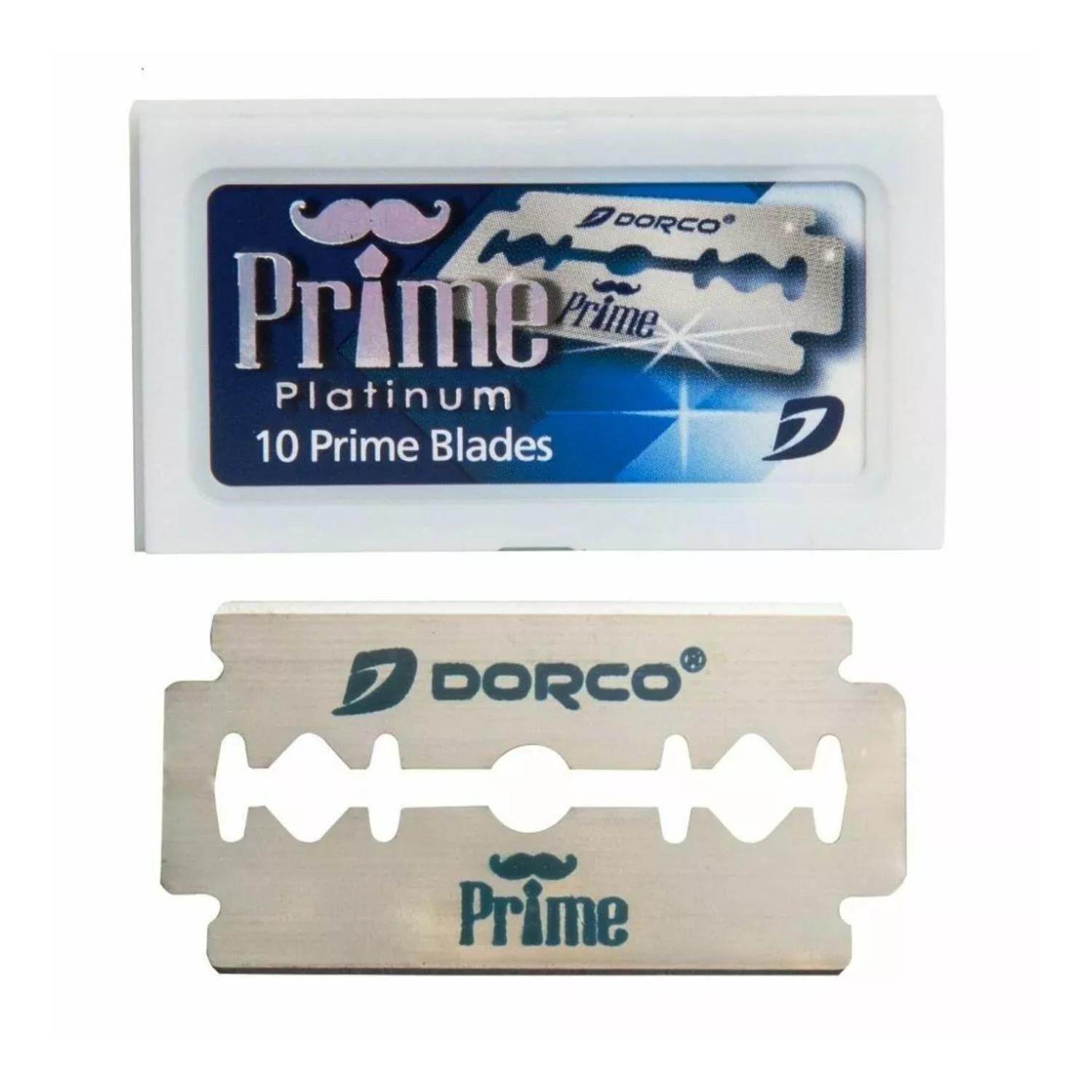 Dorco Navajas 1000 Para Afeitar Doble Filo Prime Platinum