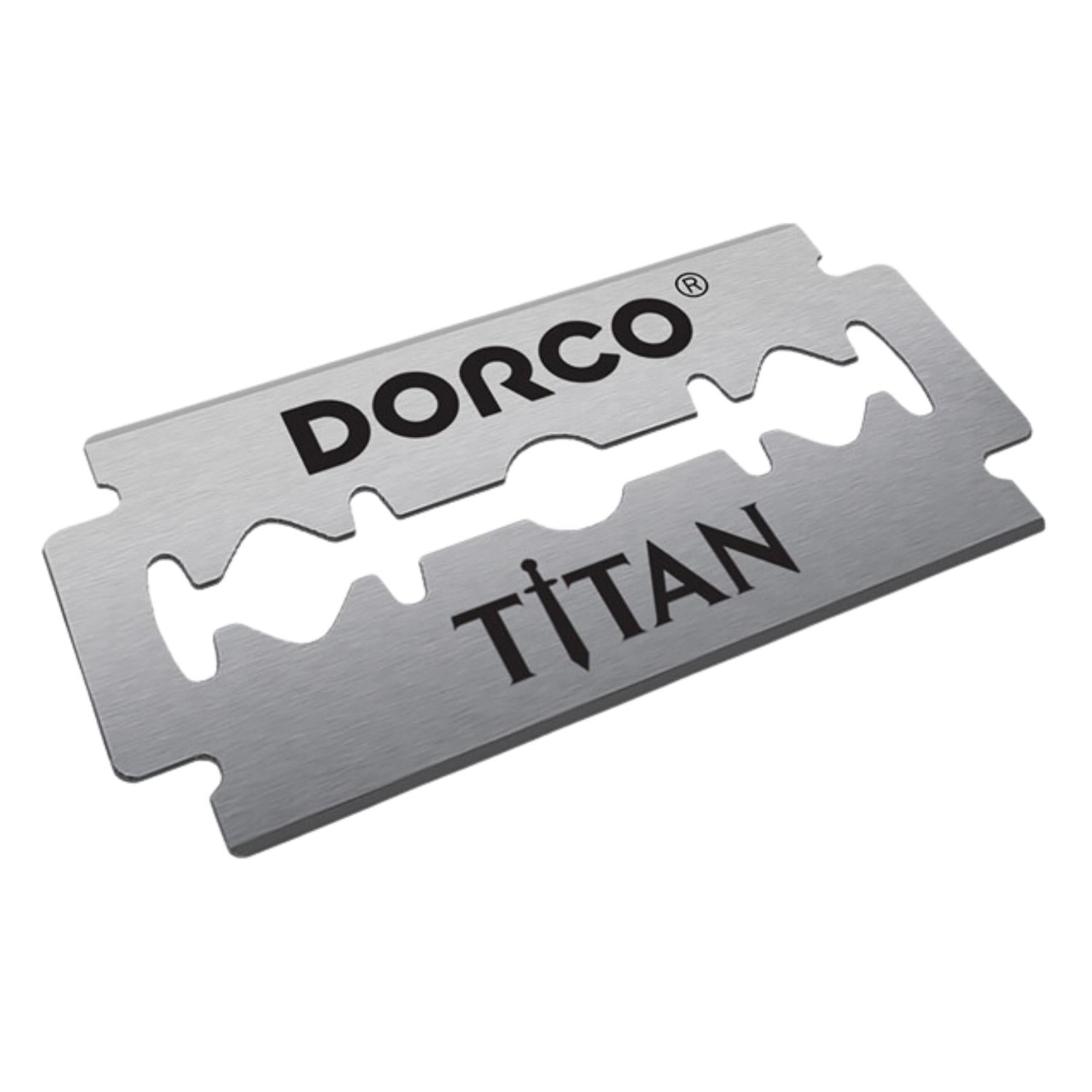 Hojas de Afeitar Doble Filo Dorco Titan 200 Unidades