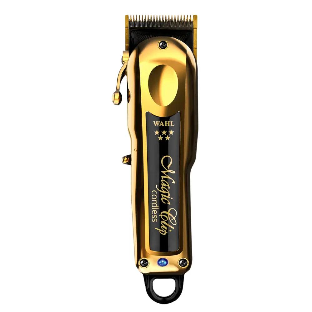 Cortapelo inalámbrico Wahl Magic Clip Gold en edición limitada con elegante diseño