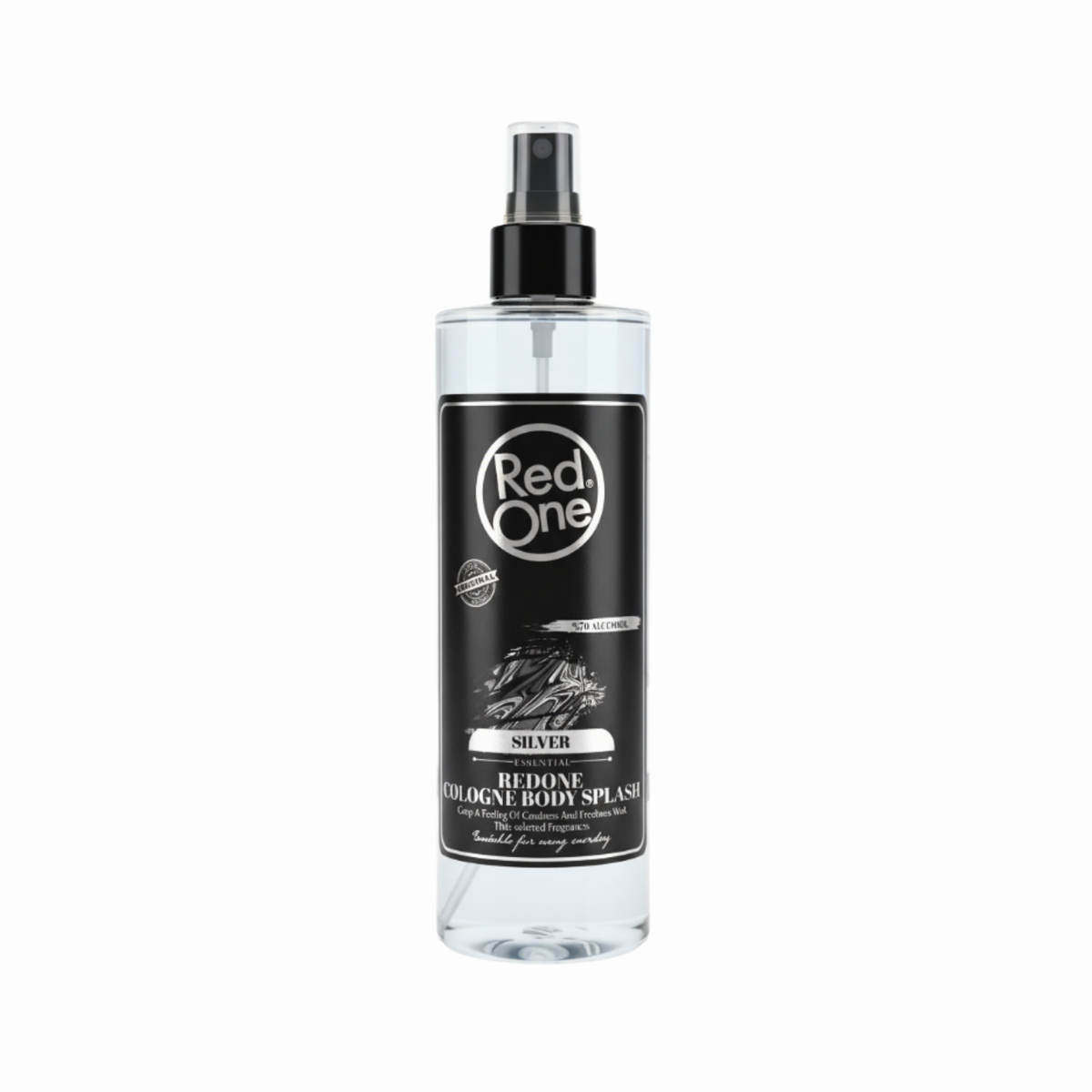 After Shave Colonia Red One Silver 400 ml para barbería en Chile