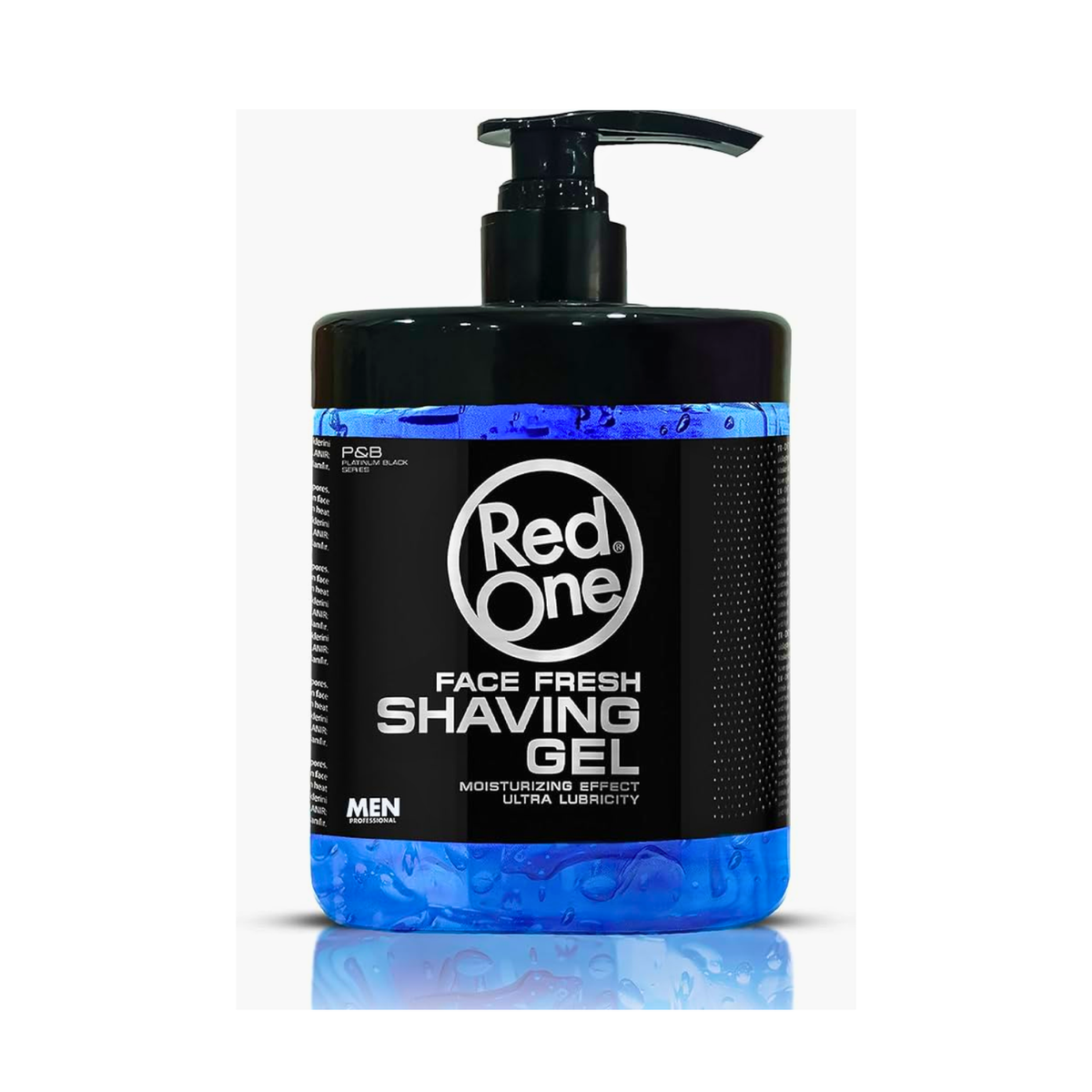 Red One Shaving Gel Face Fresh 1000 ml, gel transparente de afeitar profesional en Chile