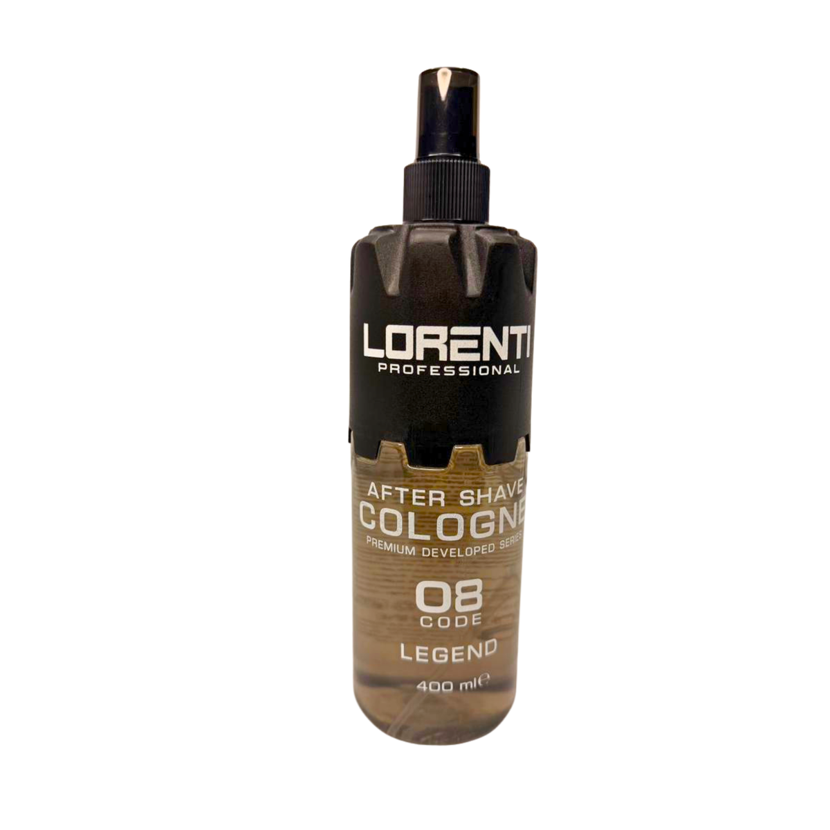 After Shave Colonia Lorenti Profesional Legend 08 de 400 ml post-afeitado, Chile