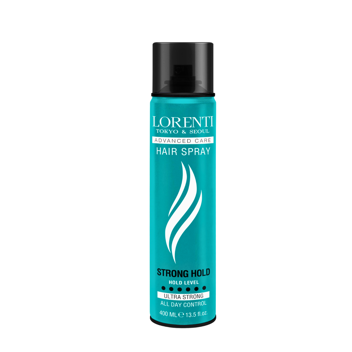 Laca Capilar Lorenti Professional Strong Hold de 400 ml, spray de fijación fuerte profesional, Chile