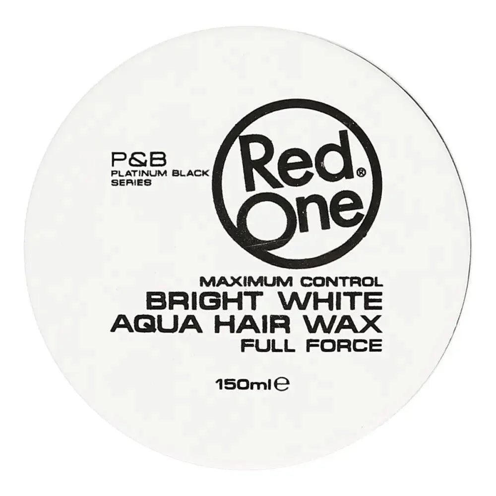 Cera Red One Aqua Hair Wax Bright White 150 ml base agua para el cabello en Chile