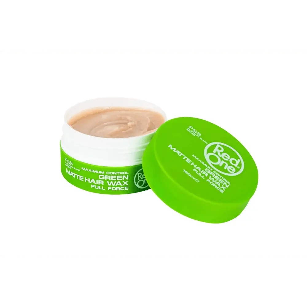 Cera Red One Matte Hair Wax Green 150 ml de acabado mate en Chile