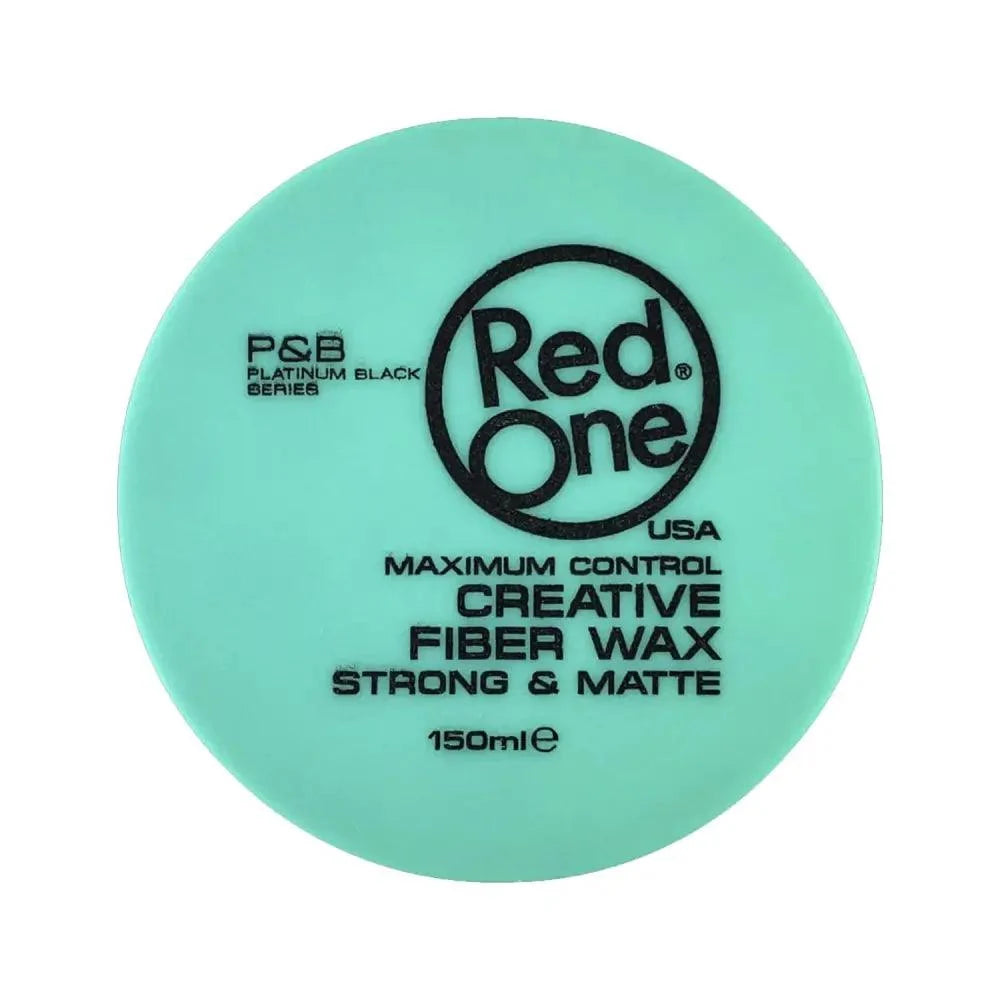 Cera Red One Creative Fiber Wax Matte 150 ml con fibras moldeables en Chile