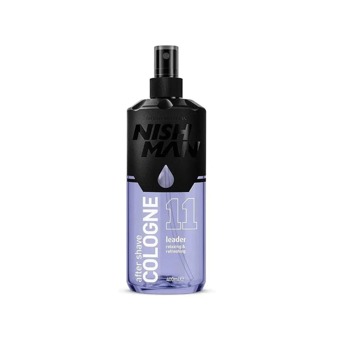 Nish Man Colonia Leader N°11 400 ml, after shave para antes o después del afeitado disponible en Chile