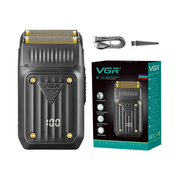 Afeitadora Profesional VGR Shaver V-363 Doble Hoja Negro