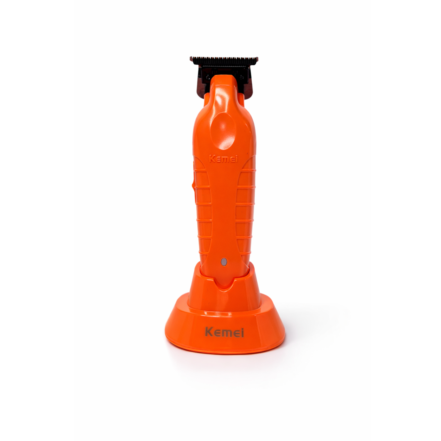 Maquina Trimmer Patillera Kemei 2299 Con Base De Carga Naranja - siemprecompra