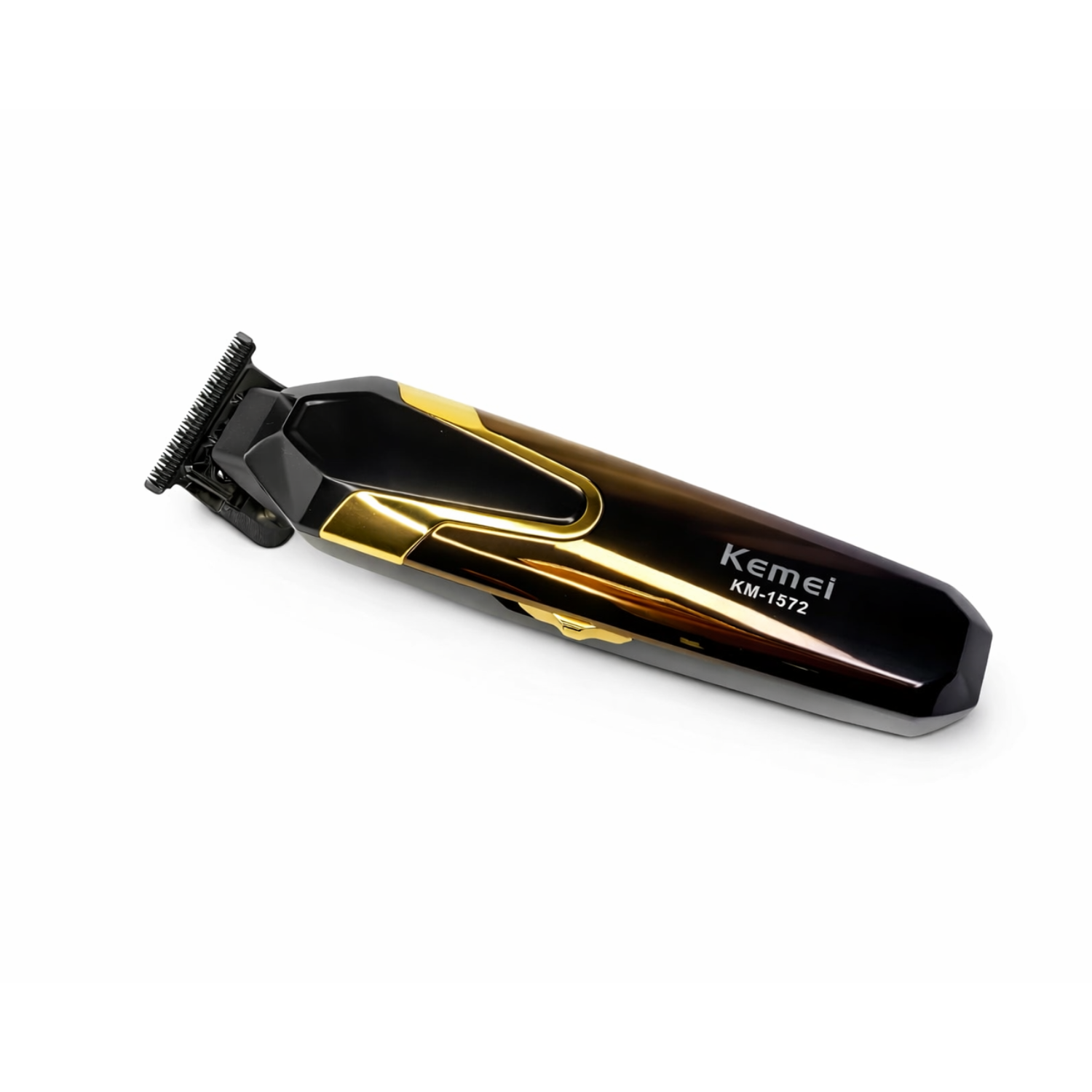 Maquina Patillera Trimmer Kemei KM-1572 Negro/gold - siemprecompra