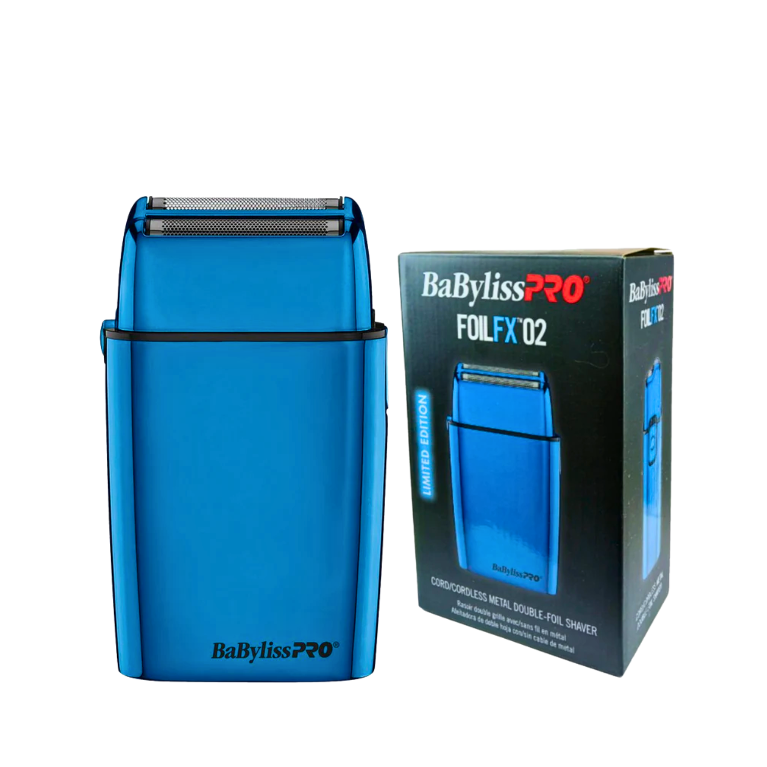 Afeitadora Profesional BaBylissPRO Foil FX02 – Edición Limitada Azul