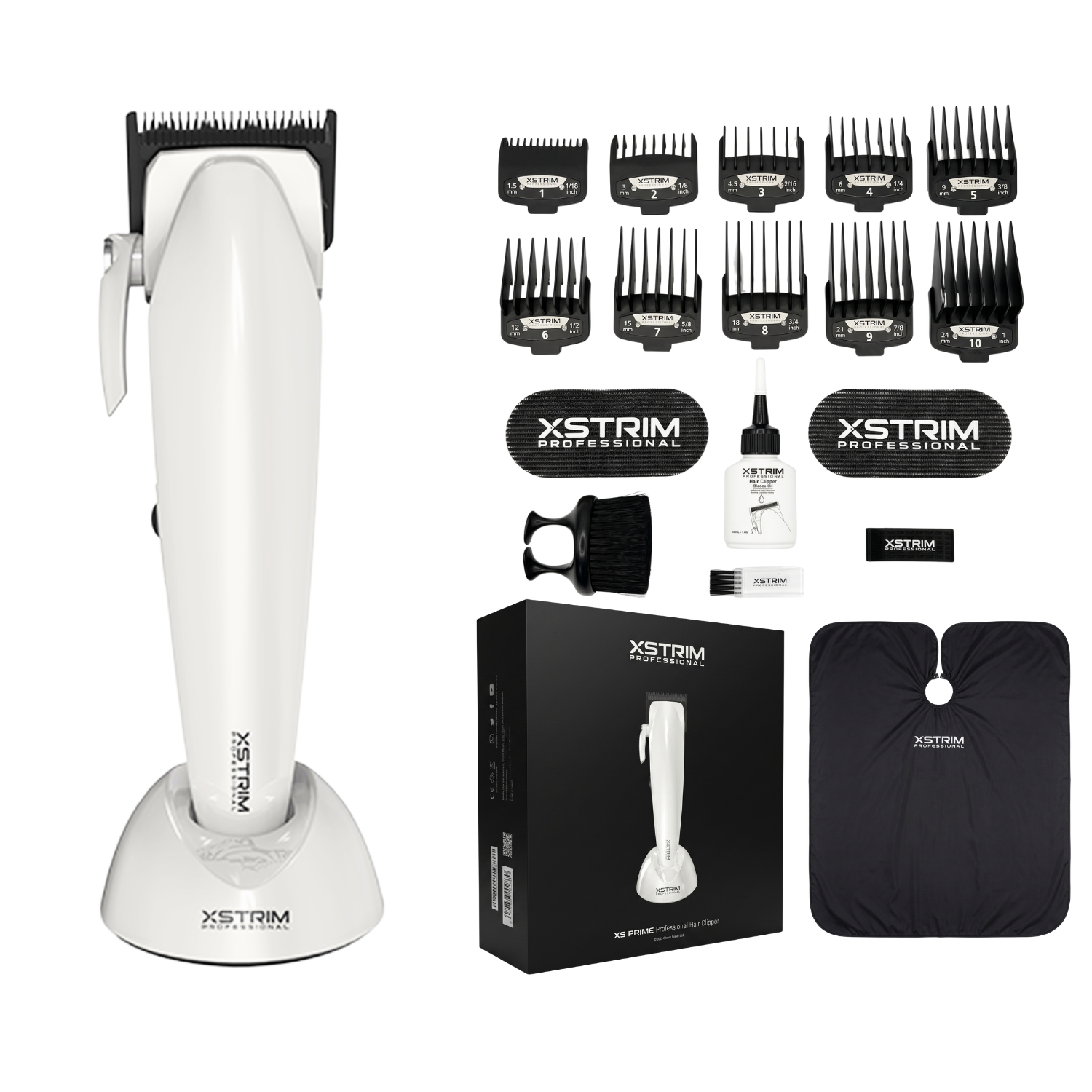 Máquina Cortapelo Profesional Xstrim Prime Blanco