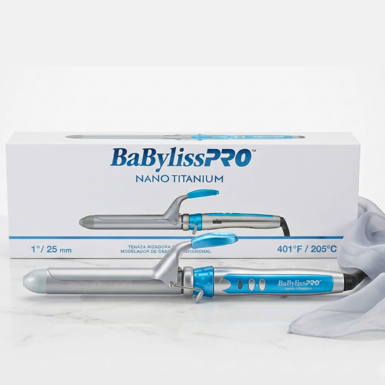 Ondulador Babylisspro Nano Titanium 25mm - siemprecompra