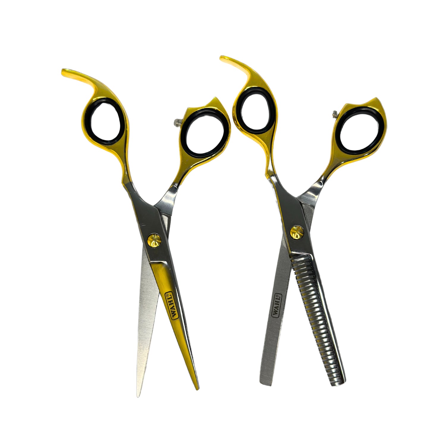ACCESORIOS BARBERIA - Set Tijeras Wahl Profesionales 6 Filo Navaja Y Esculpidora
