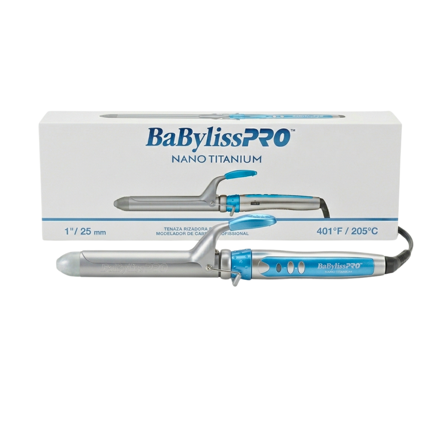 Ondulador Babylisspro Nano Titanium 25mm - siemprecompra