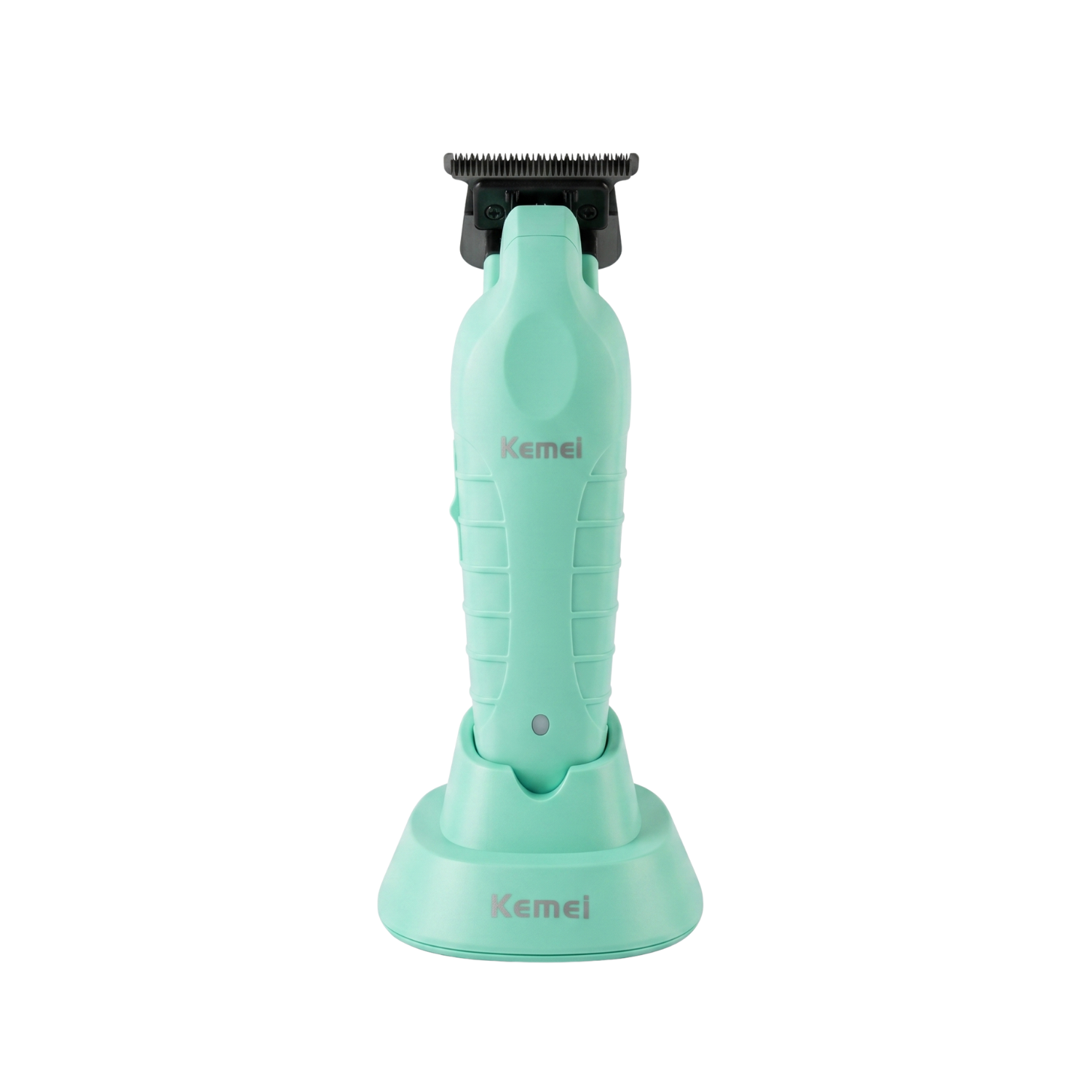 Máquina Patillera Trimmer Kemei KM-2299 Con Base De Carga Celeste - siemprecompra
