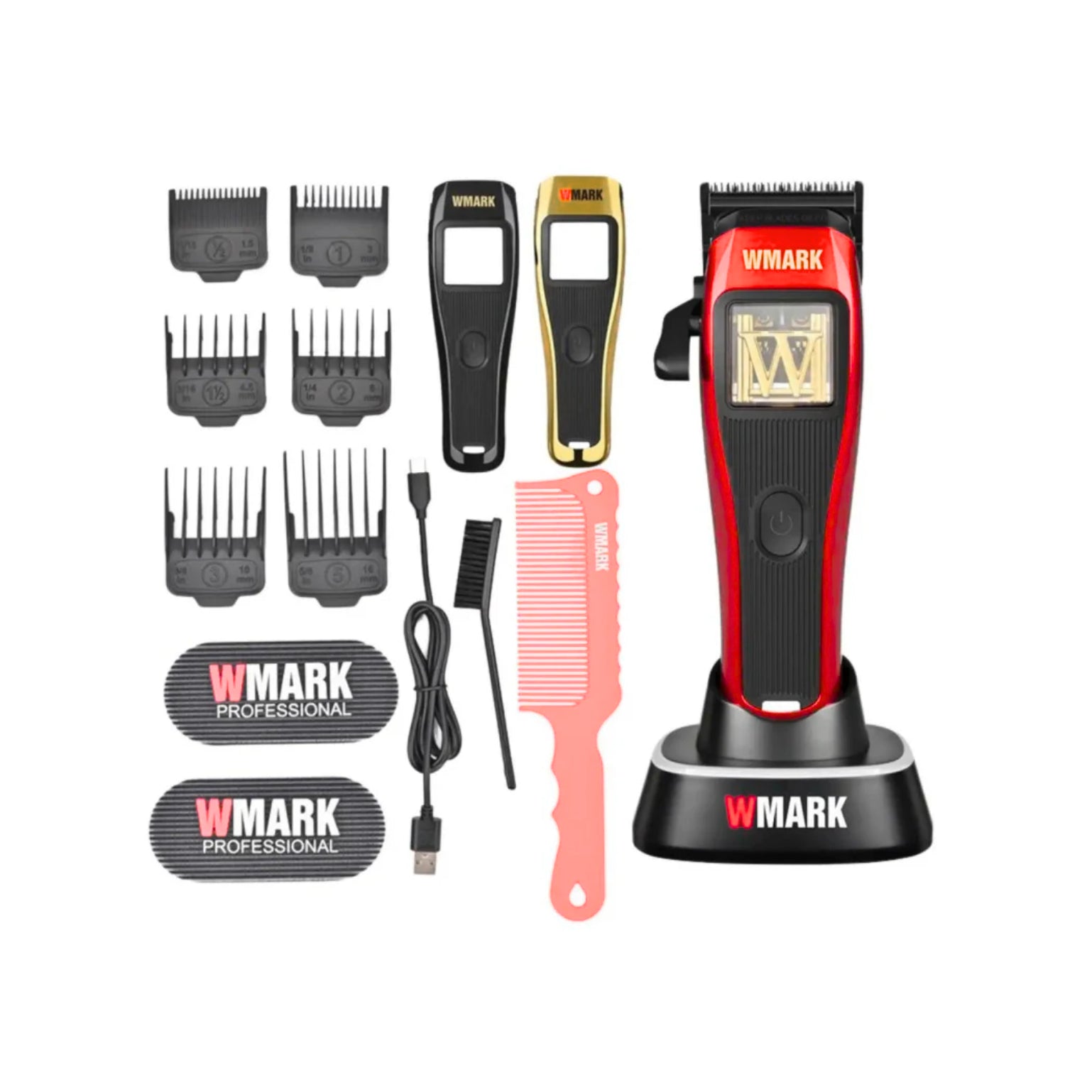 CORTAPELO PROFESIONAL - Barber Combo Wmark Profesional NG-X1 Clipper Y Trimmer NG-XT1 10000 RPM