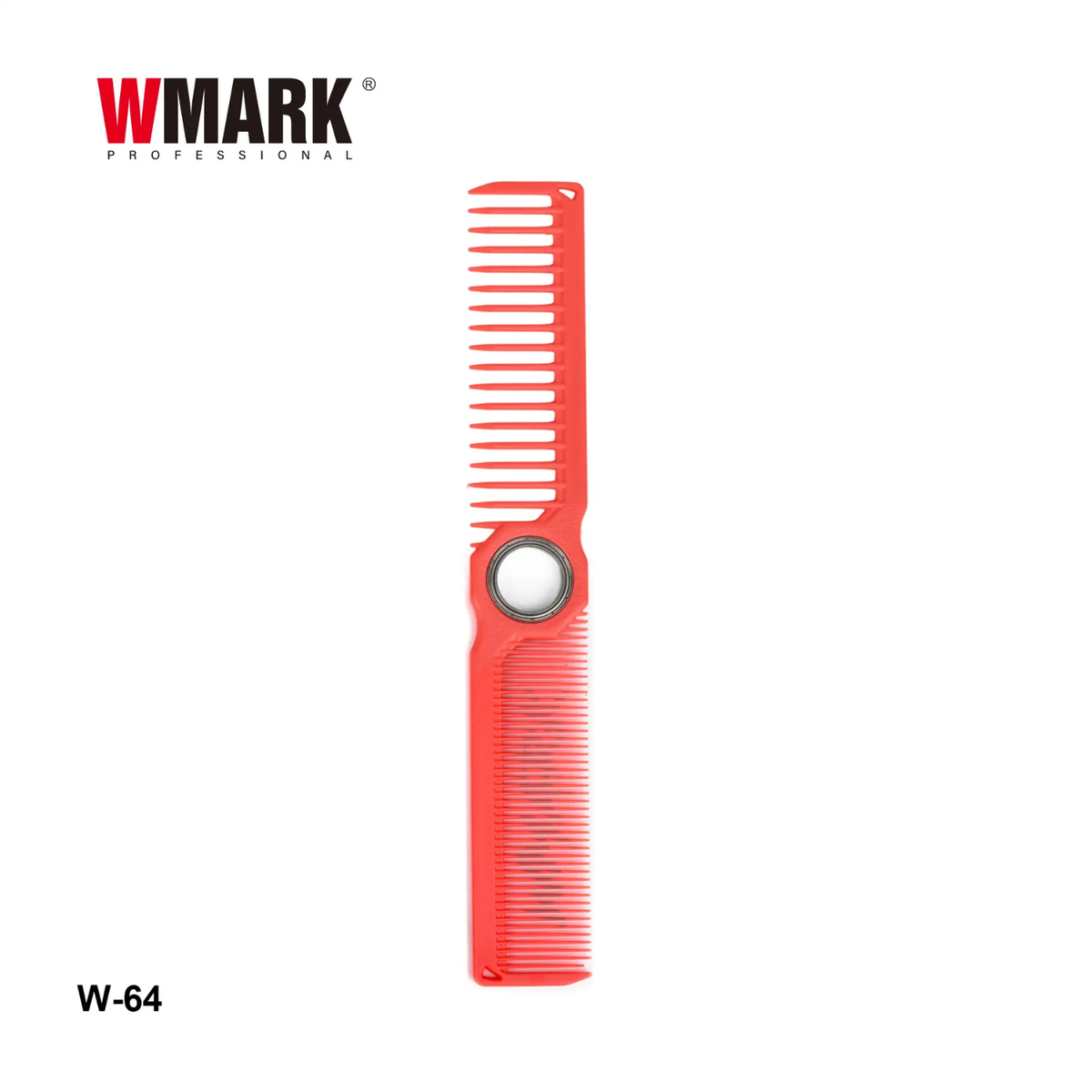 Peineta Giratorio Profesional WMARK W-64 360° de Doble Uso para Barbería