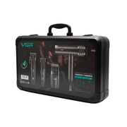 VGR V-640 S4 kit completo 4 en 1 negro mate con cuchillas titanio para barber Chile