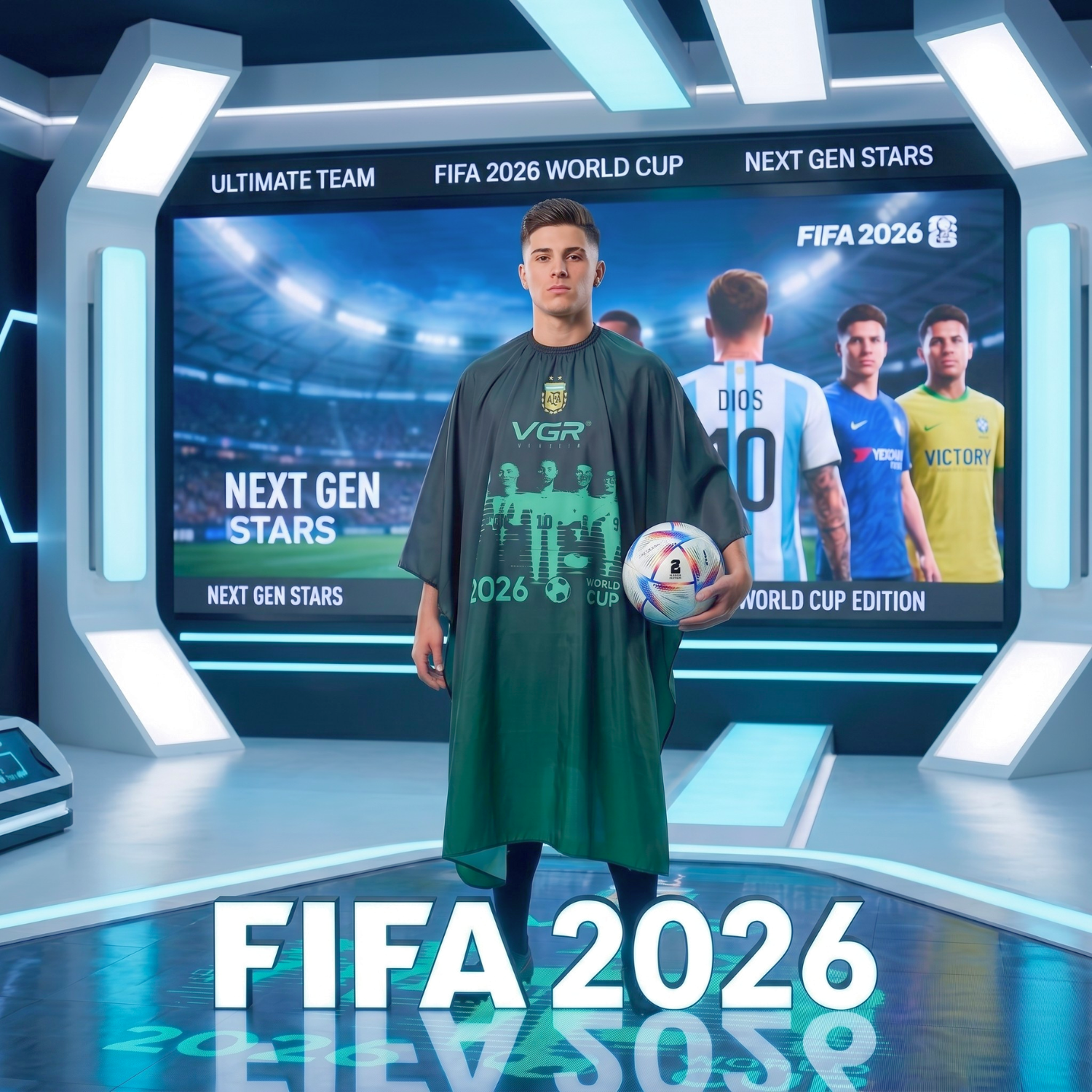 Capa VGR de Barbería Premium - Edición Especial Mundial 2026