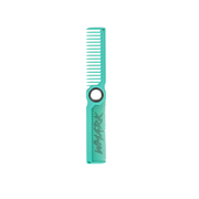 Peineta Giratorio Profesional WMARK W-64 360° de Doble Uso para Barbería Celeste