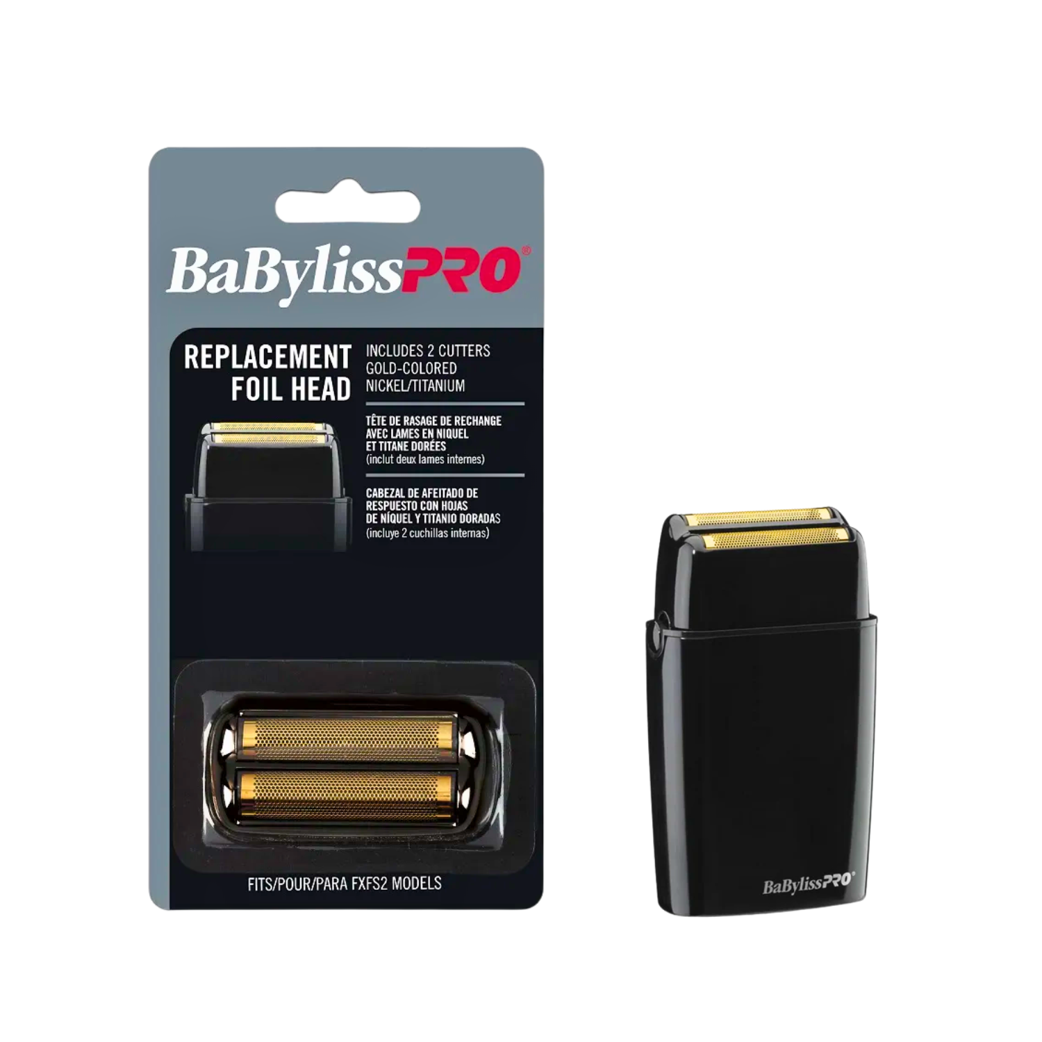 Repuesto Shaver BabylissPro FOIL FX02 BLACK