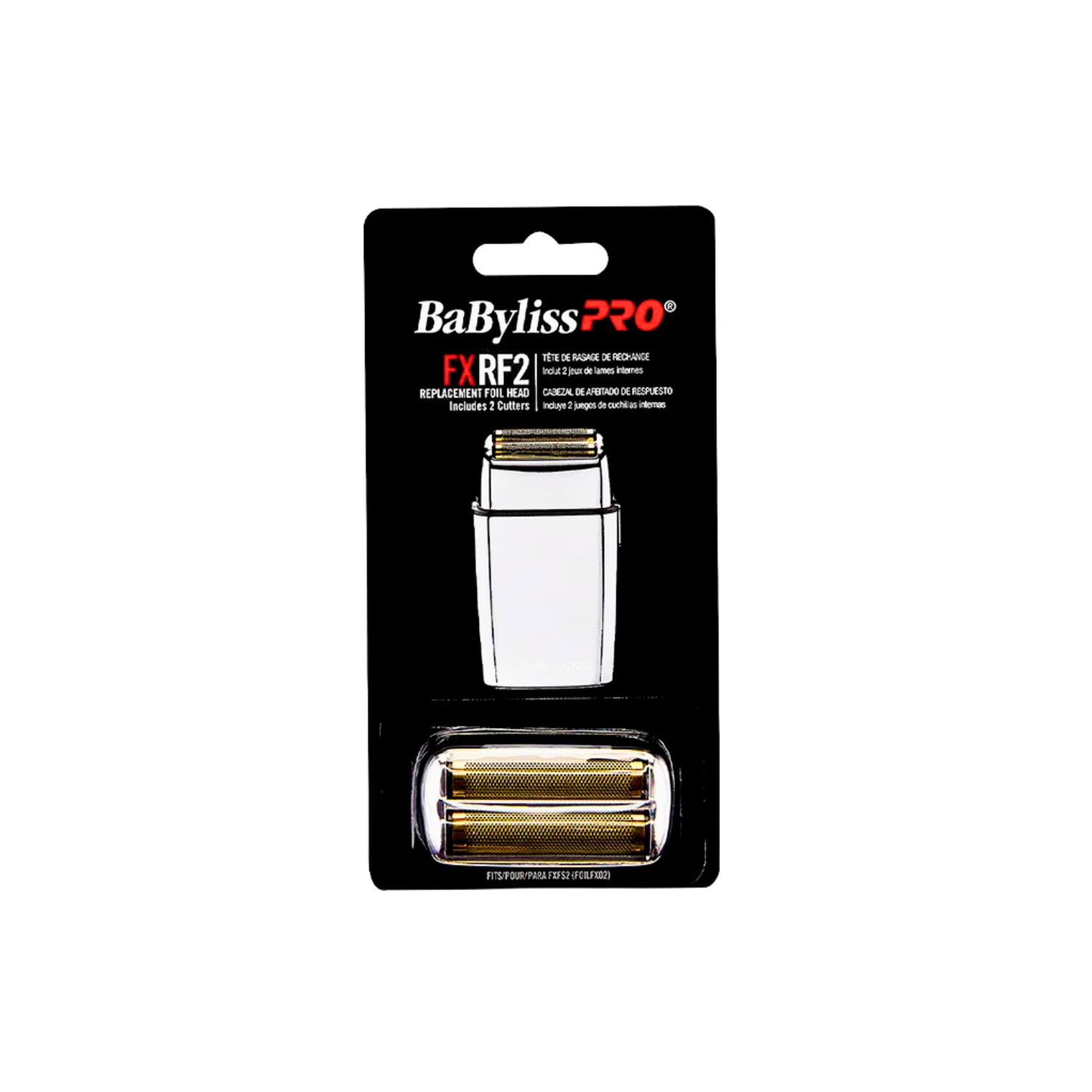 Repuesto de Cabezal Shaver Afeitadora Babyliss Silver