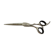 Tijera Profesional Peluquería BARBER PRO 6.5" Filo Navaja Silver - siemprecompra