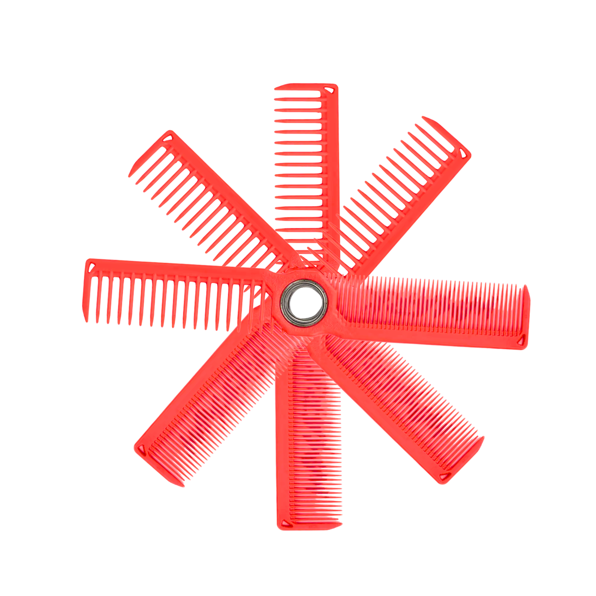Peineta Giratorio Profesional WMARK W-64 360° de Doble Uso para Barbería